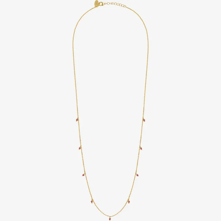 Collier doré long - MILADY