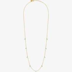 Collier doré long - MILADY