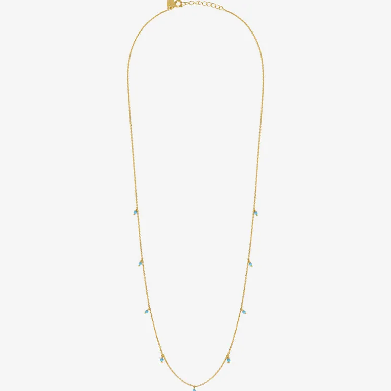Collier doré long - MILADY