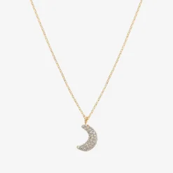 Collier doré moon - KUCHI