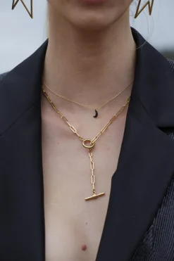 Collier doré moon - KUCHI