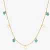 Collier doré multi - CASSIOPEE