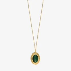 Collier doré oval - EDEN