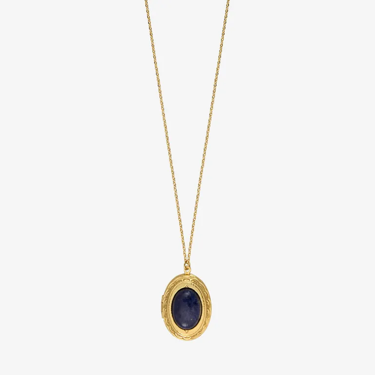 Collier doré oval - EDEN