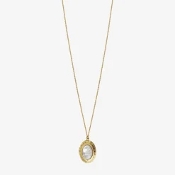 Collier doré oval - EDEN