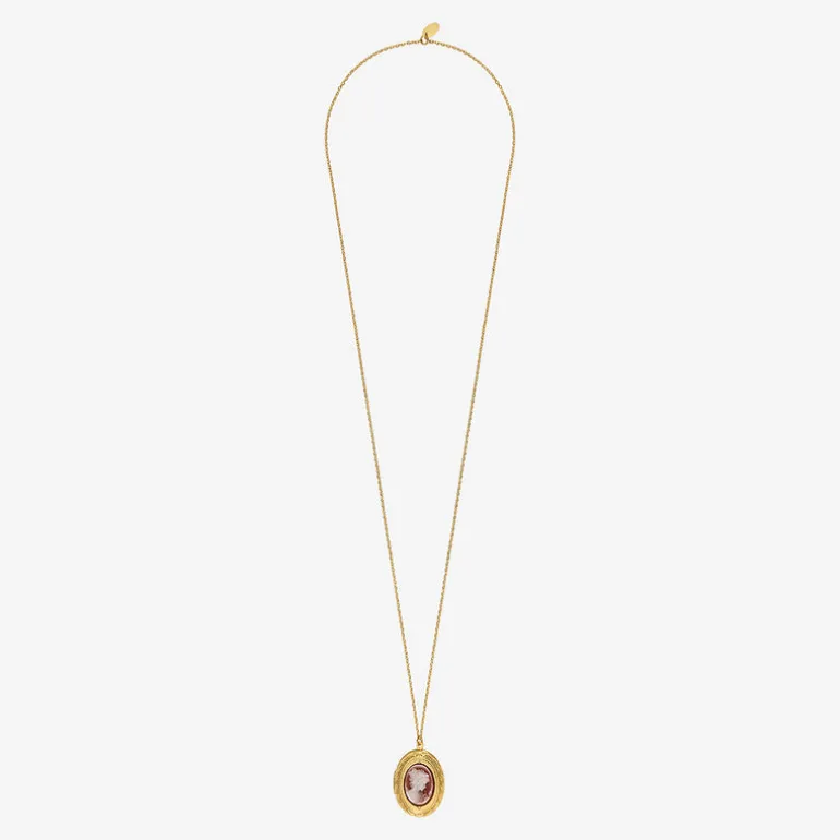Collier doré oval - EDEN