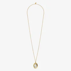 Collier doré oval - EDEN