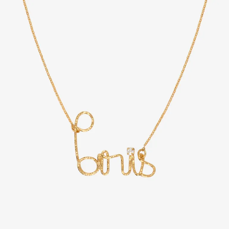 Collier doré paris - BLING