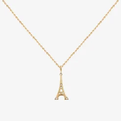 Collier doré sparkling crystal - PARTY