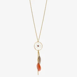 Collier sautoir doré - DREAM CATCHER