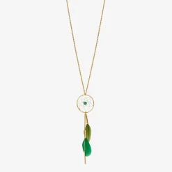 Collier sautoir doré - DREAM CATCHER