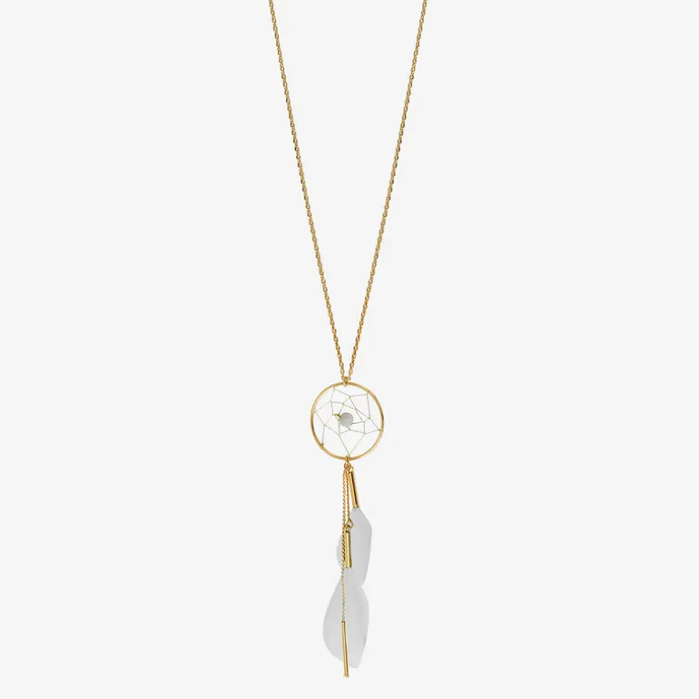 Collier sautoir doré - DREAM CATCHER
