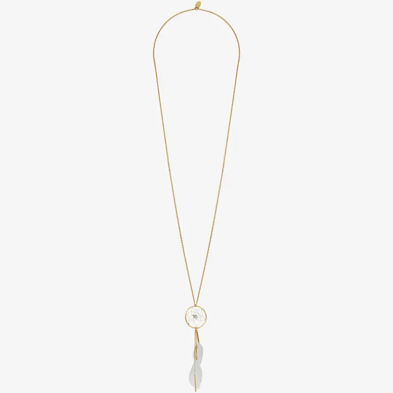 Collier sautoir doré - DREAM CATCHER