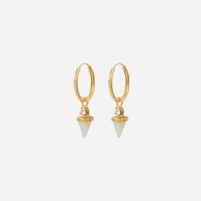 Mini hoops dorées - SHARP